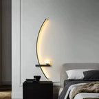 Loja Capricho Arandela 0035 55cm / Lado Direito / Quente Luminária Arandela Minimalista de Parede Boat Led