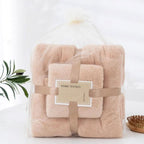 Loja Capricho Banho - 0001 Creme Kit Toalhas Bella (2 Peças)
