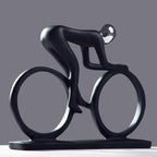 Loja Capricho Escultura Contemporânea Abstrata Ciclista