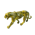 Loja Capricho Escultura Leopardo Grafite Street & Colors