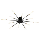 Loja Capricho Lustre - 0021 Lustre Luminária de Teto Nórdico Sputnik de Led (12 hastes)