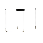 Loja Capricho Lustre - 0028 Lustre Pendente Line Plus Duplo Led 2 em 1