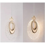 Loja Capricho Pendente - 0029 Lustre Pendente de Luxo Ônix Led