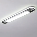 Loja Capricho Plafon - 0020 Fria Luminária de Teto Plafon Sobrepor Slim Oval para Quarto Sala