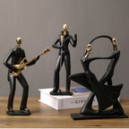 Loja Capricho Resina - 0027 Escultura Minimalista e Moderna Cia Musical