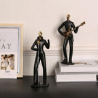 Loja Capricho Resina - 0027 Escultura Minimalista e Moderna Cia Musical