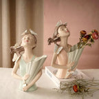 Loja Capricho Resina - 0047 Escultura e Aparador de Flores Bella Butterfly (30cm)