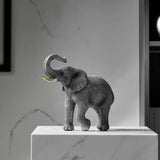 Escultura de Elefante Pintura Poás