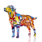 Loja Capricho Escultura Labrador Grafite Street & Colors