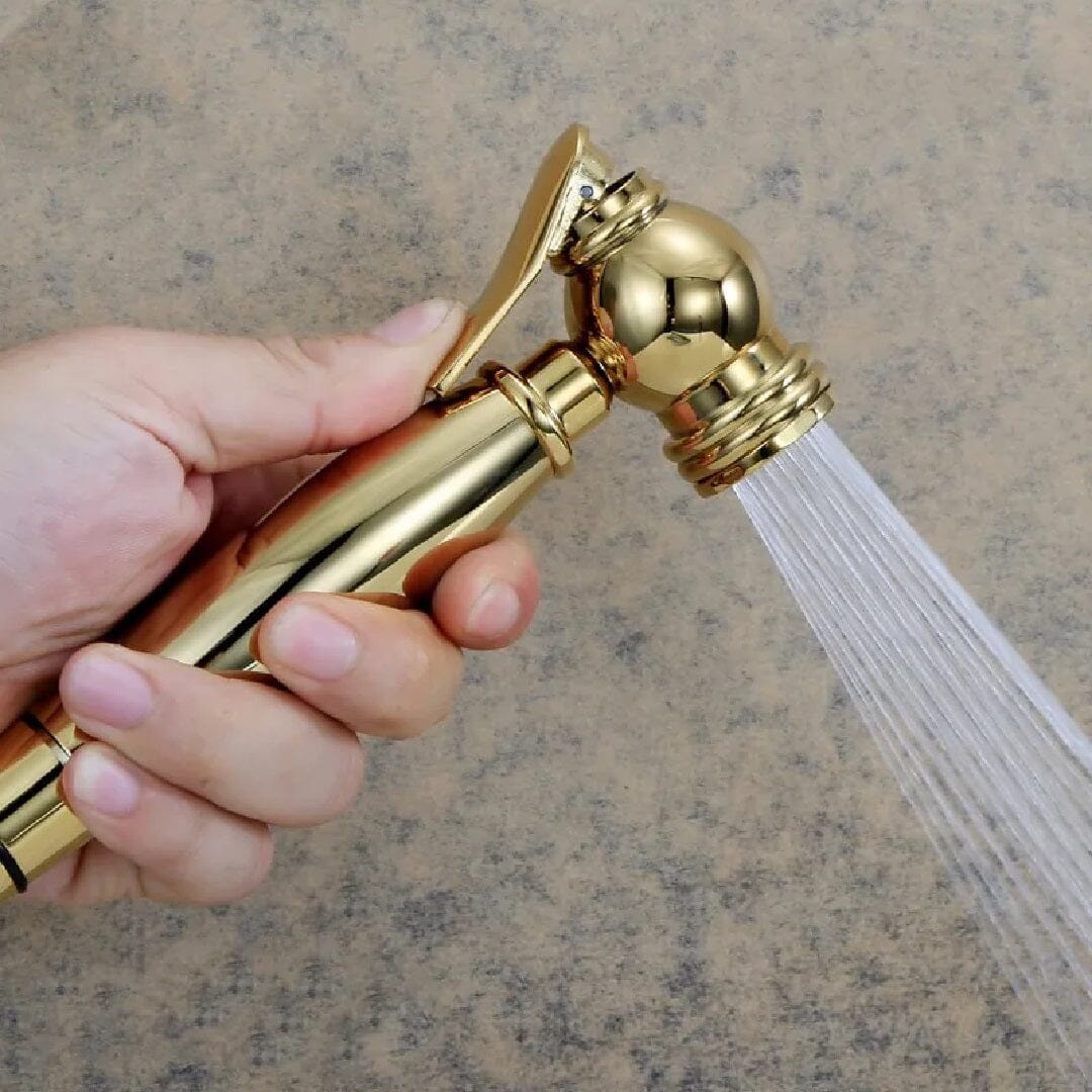 Ducha Higiênica Clássica Ouro Envelhecido - Decors