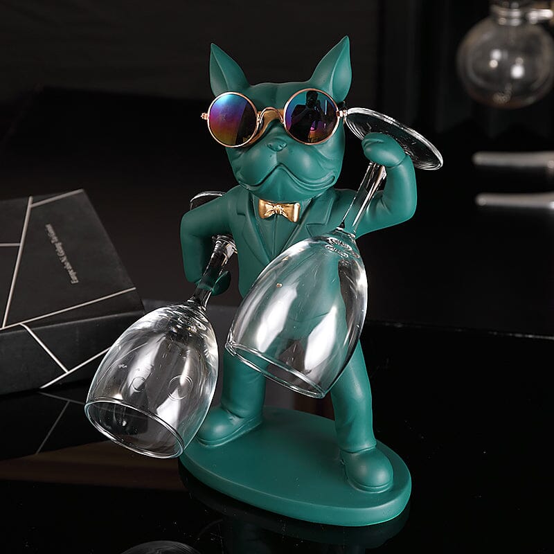 Escultura Bulldog Francês Porta Taças - Decors