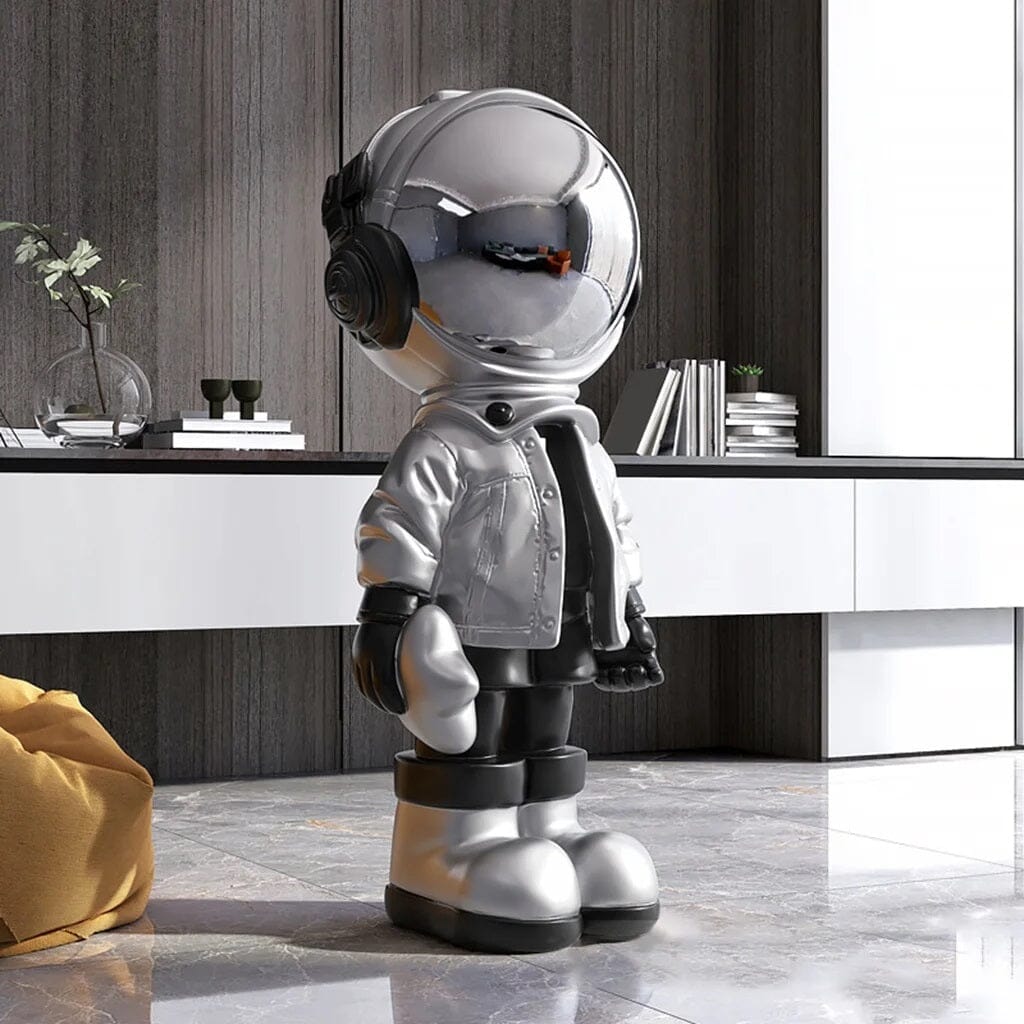 Escultura Criativa Astronauta Moderno 35cm - Decors