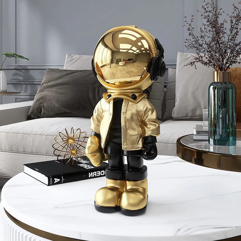 Escultura Criativa Astronauta Moderno 35cm - Decors