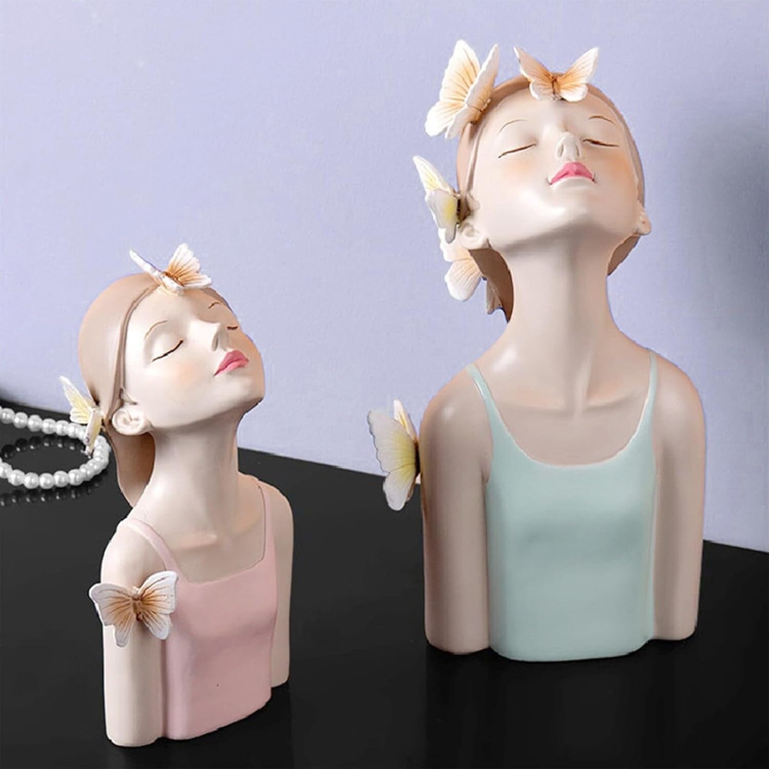 Escultura de Boneca Bella Butterfly - Decors