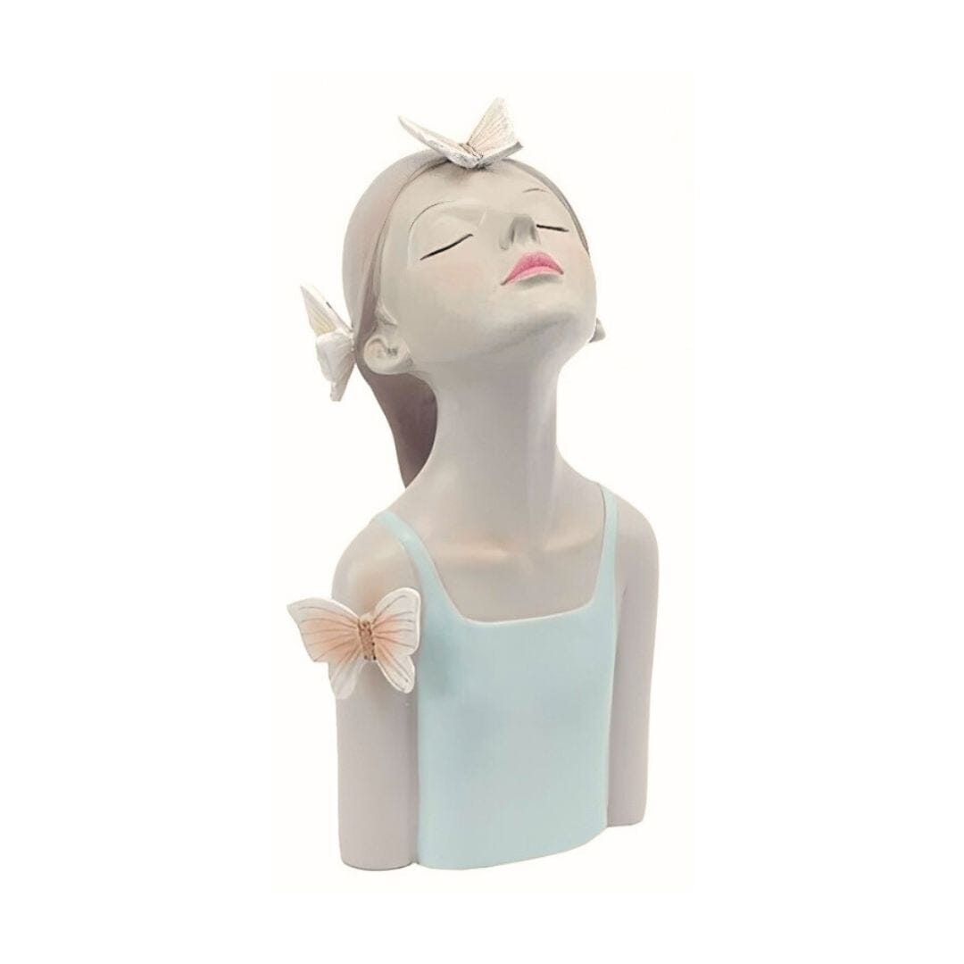 Escultura de Boneca Bella Butterfly - Decors
