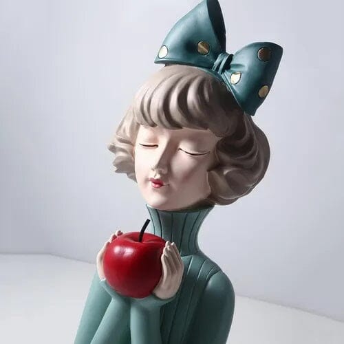 Escultura de Boneca Milly Litter (36,5x14cm) - Decors