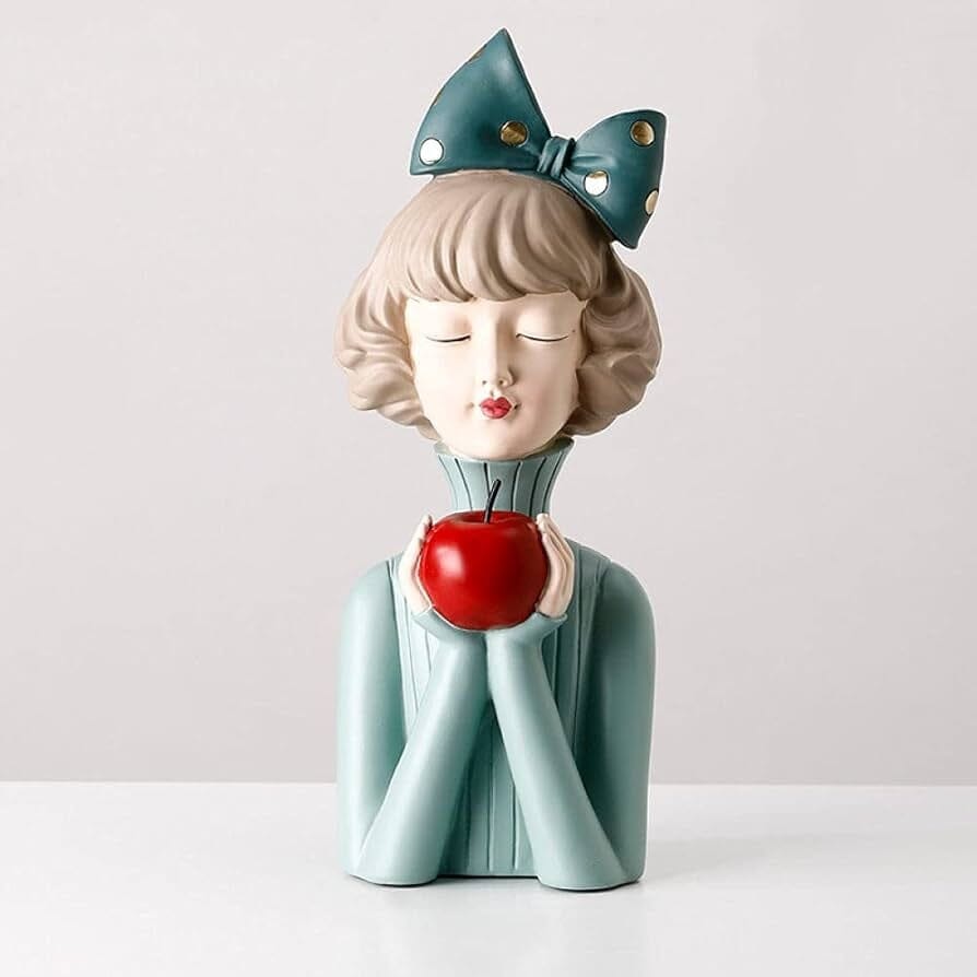 Escultura de Boneca Milly Litter (36,5x14cm) - Decors