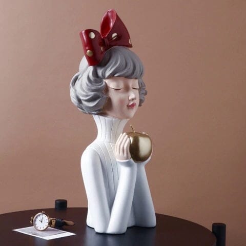Escultura de Boneca Milly Litter (36,5x14cm) - Decors