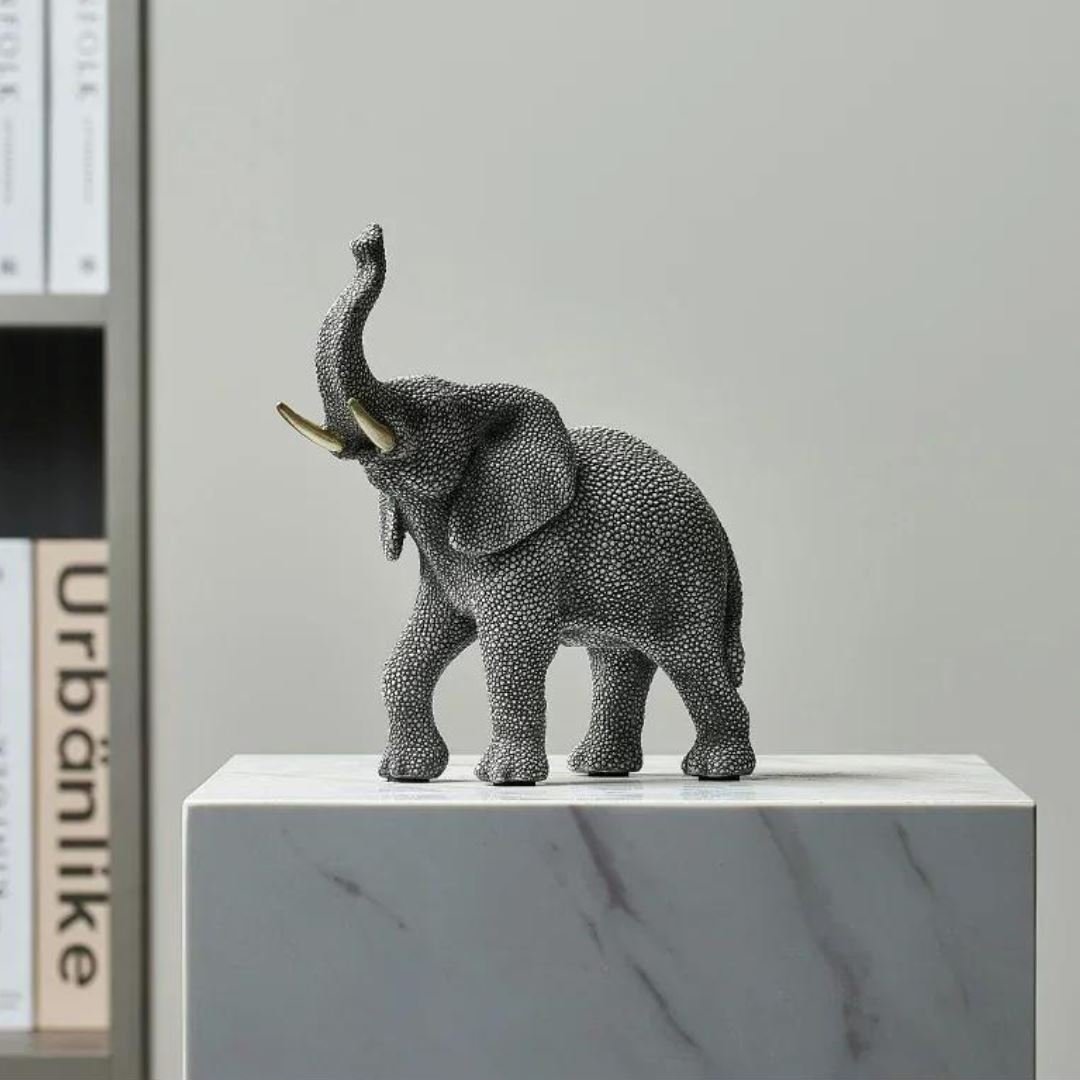 Escultura de Elefante Pintura Poás - Decors