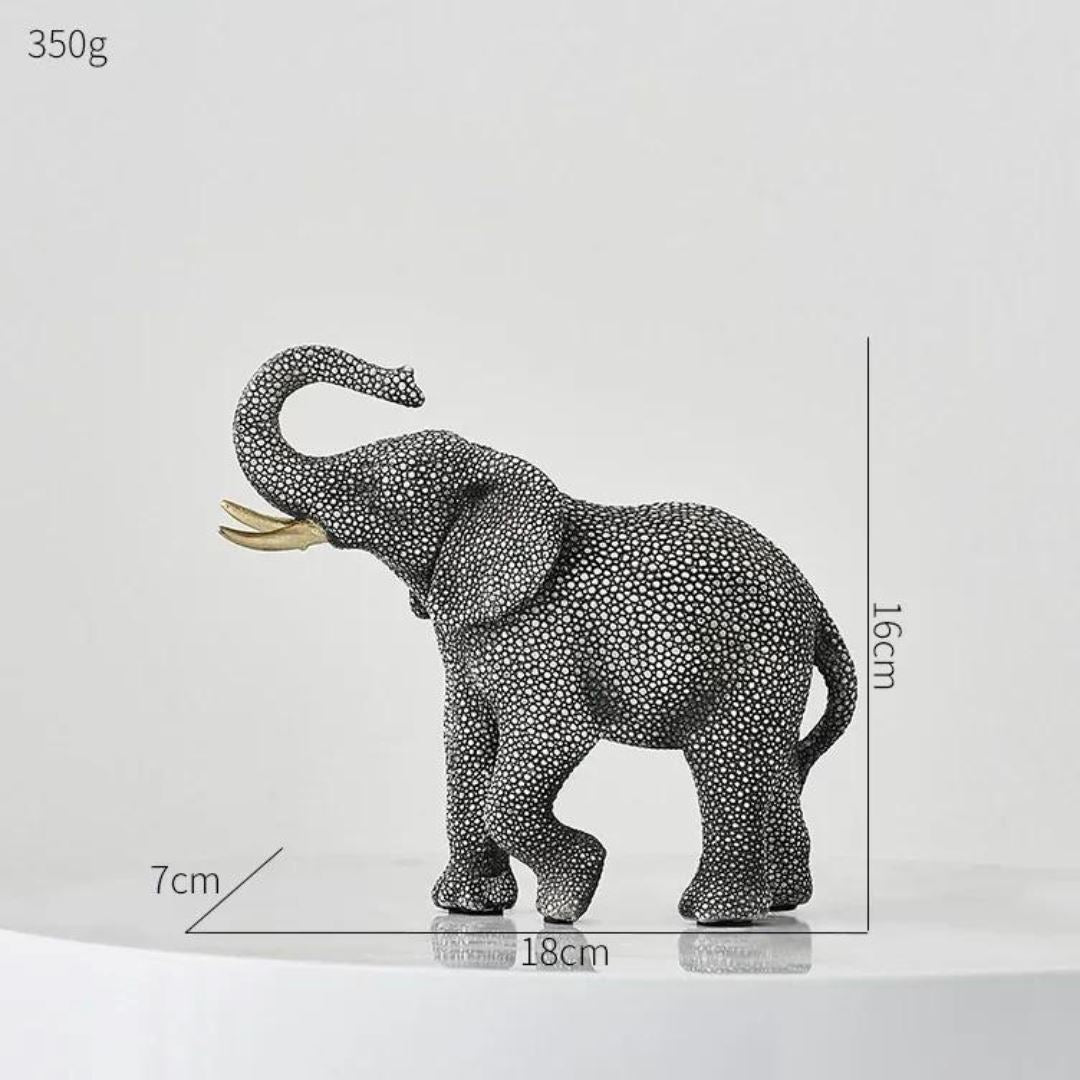 Escultura de Elefante Pintura Poás - Decors