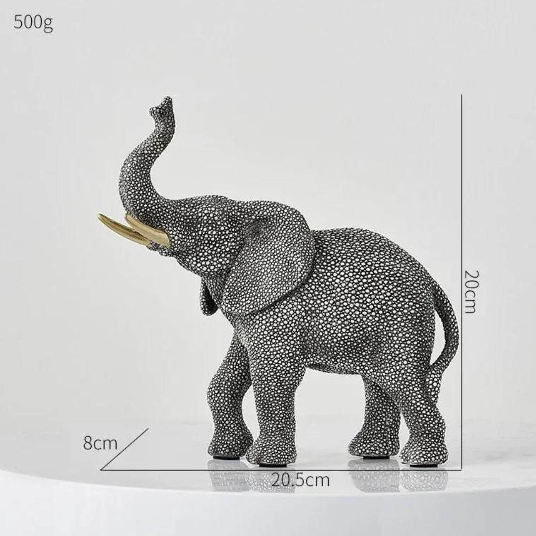 Escultura de Elefante Pintura Poás - Decors