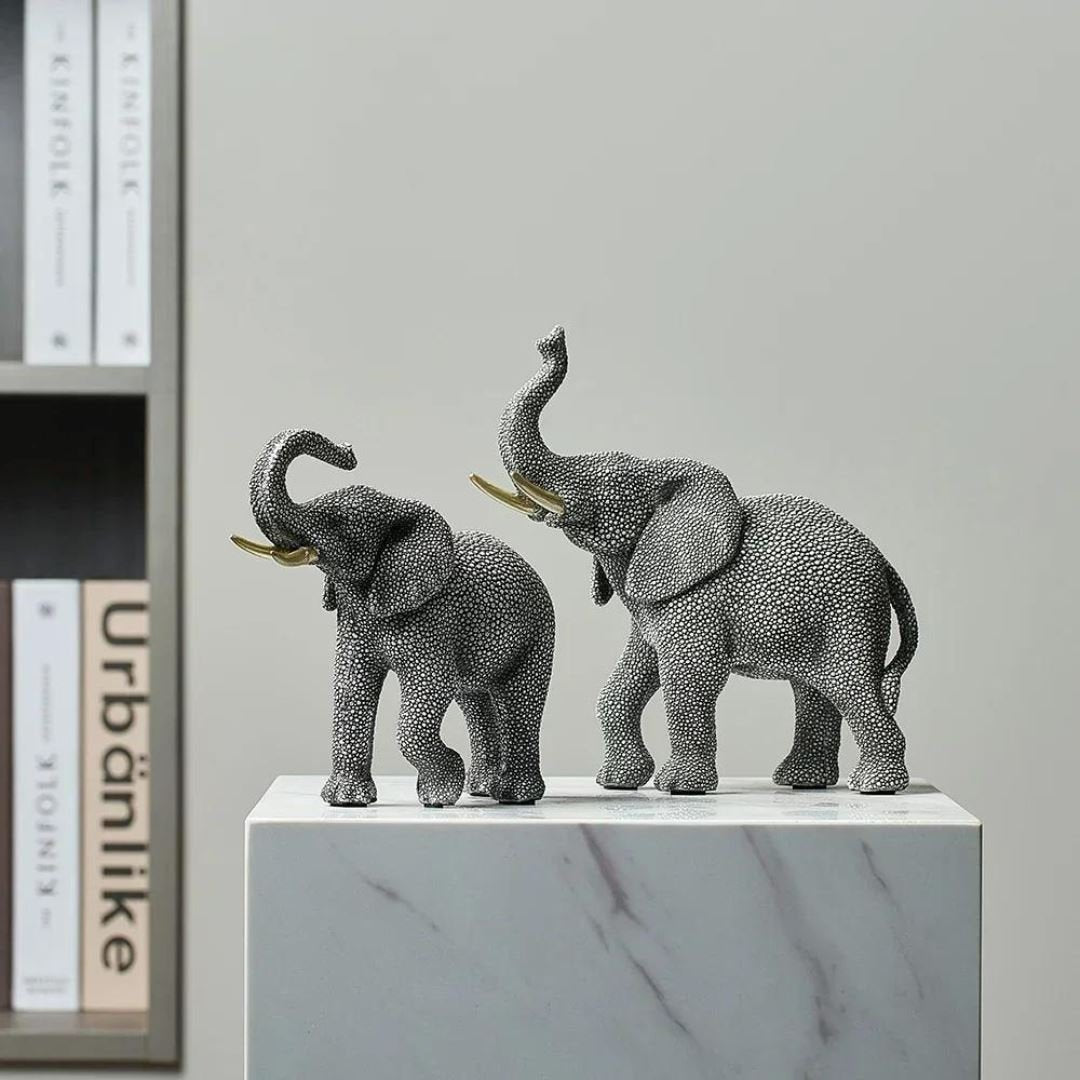 Escultura de Elefante Pintura Poás - Decors