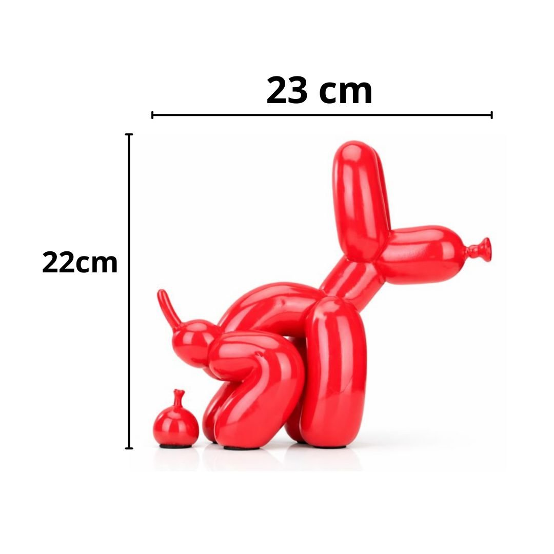 Escultura Doggy Poo 23x22cm - Decors