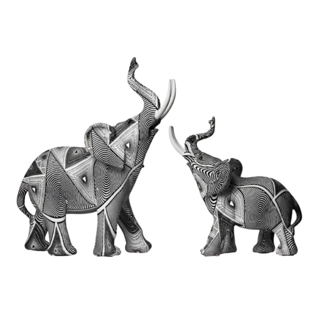 Escultura Elefante Pintura Origami