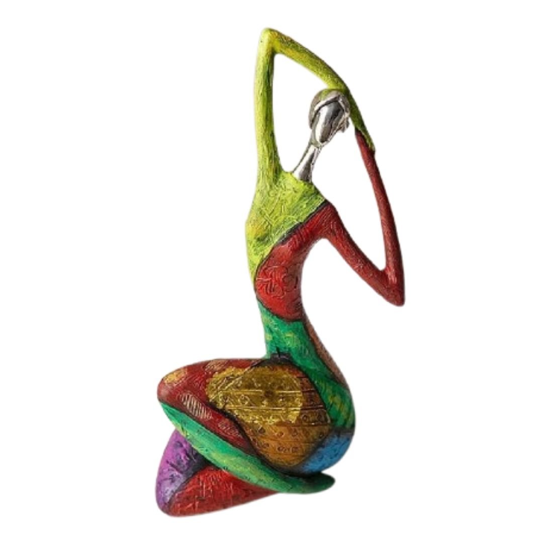 Escultura Elegância Feminina em Resina - Decors