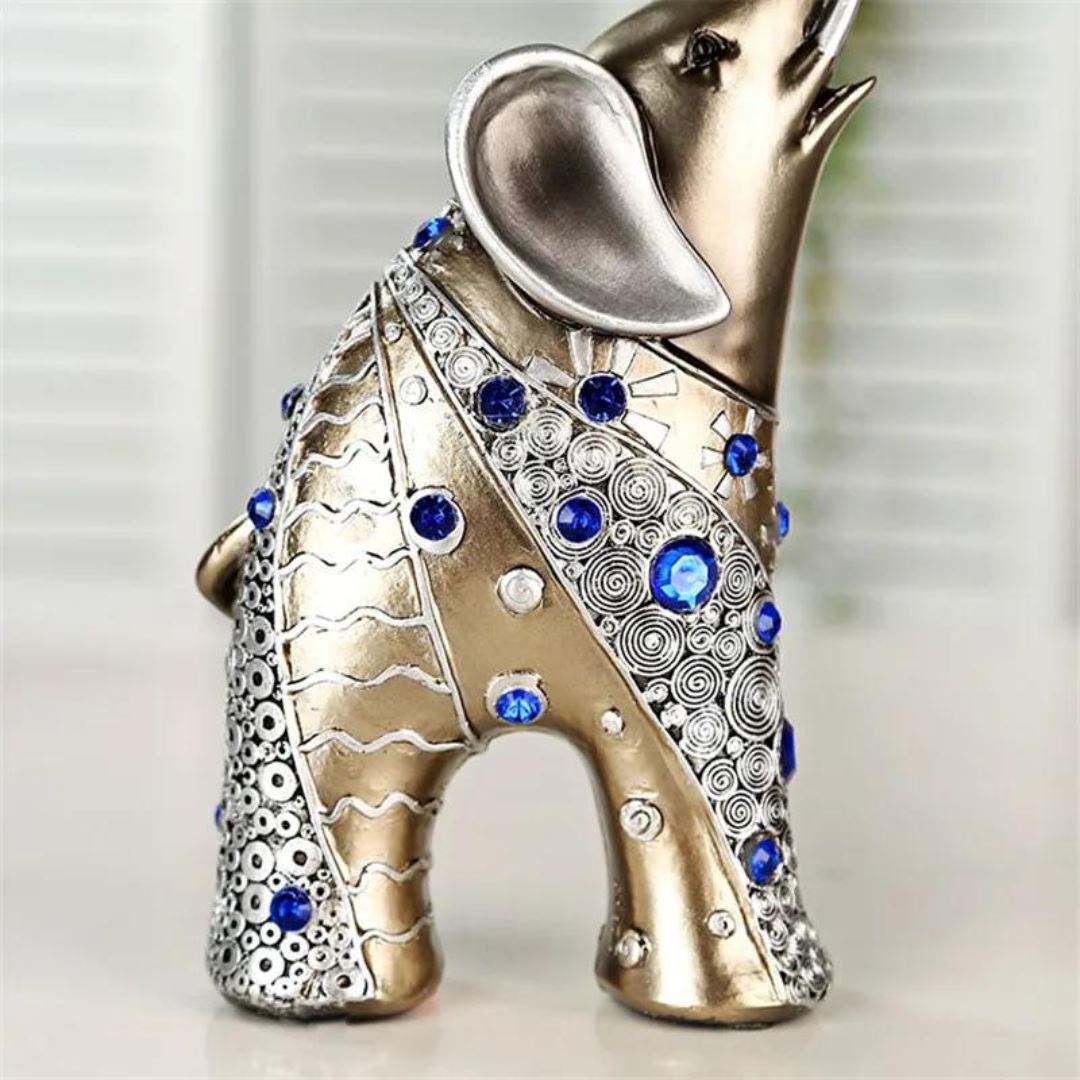 Escultura em Resina Elefante Royals (O Par) - Decors