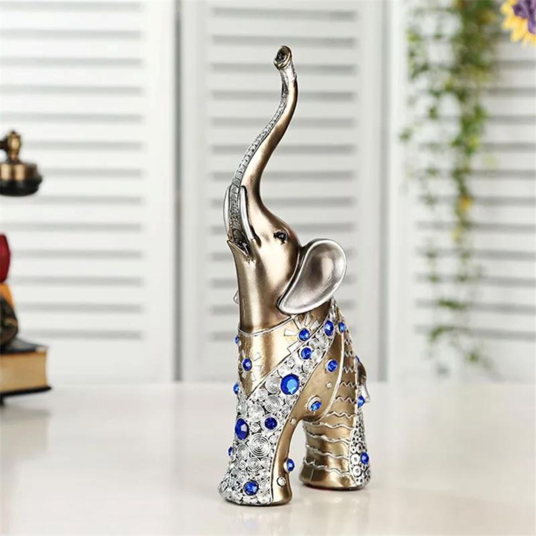 Escultura em Resina Elefante Royals (O Par) - Decors