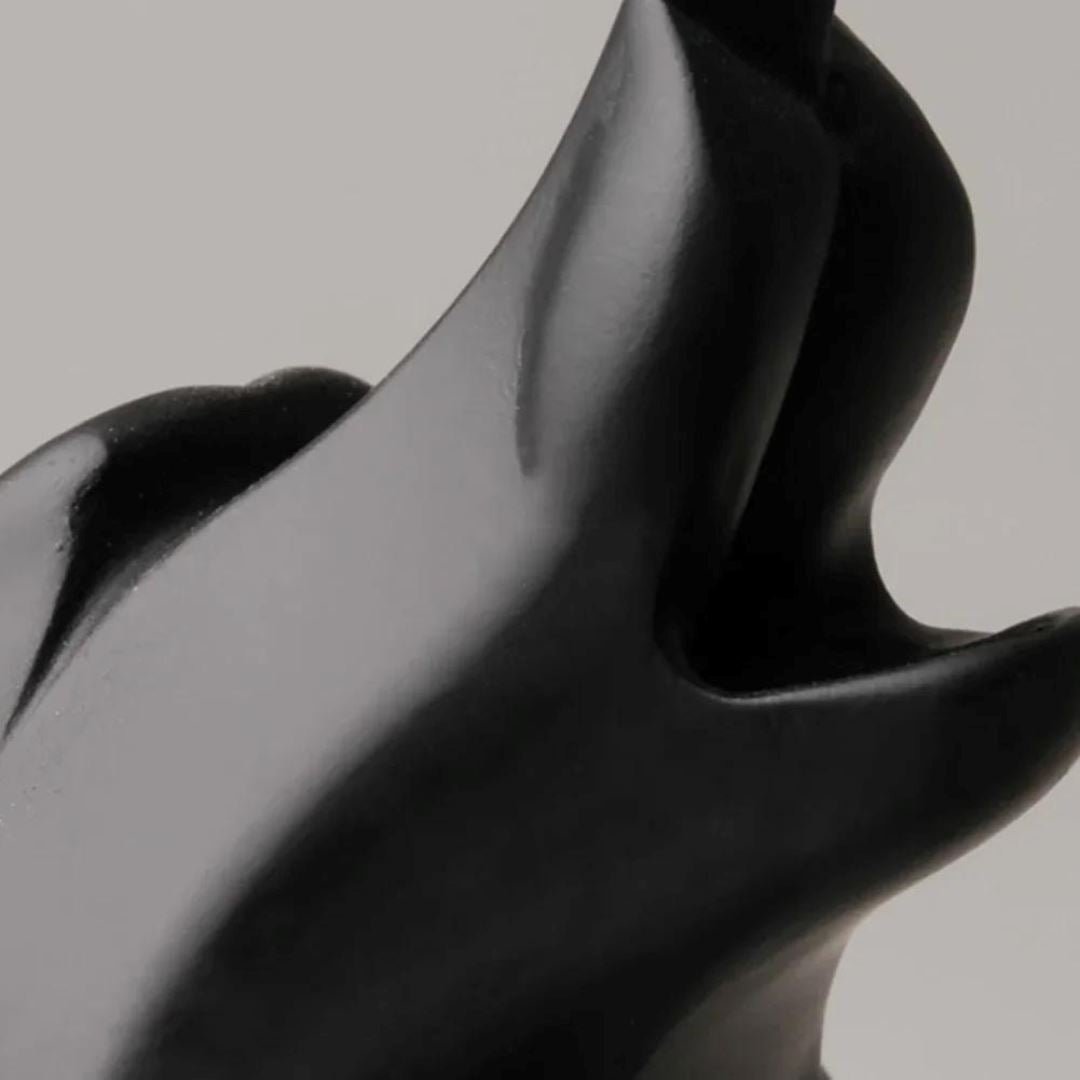 Escultura Lobo Abstrato - Decors