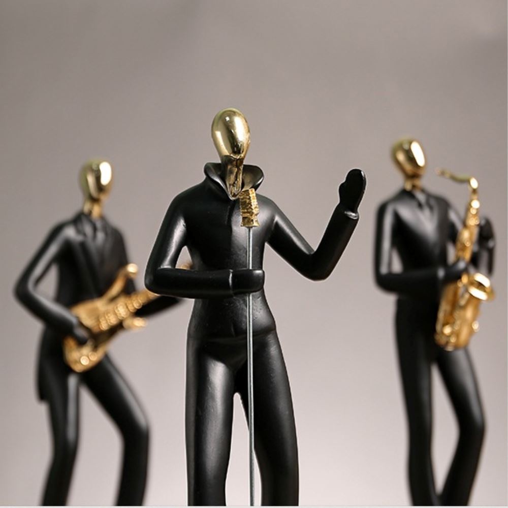 Escultura Minimalista e Moderna Cia Musical - Decors