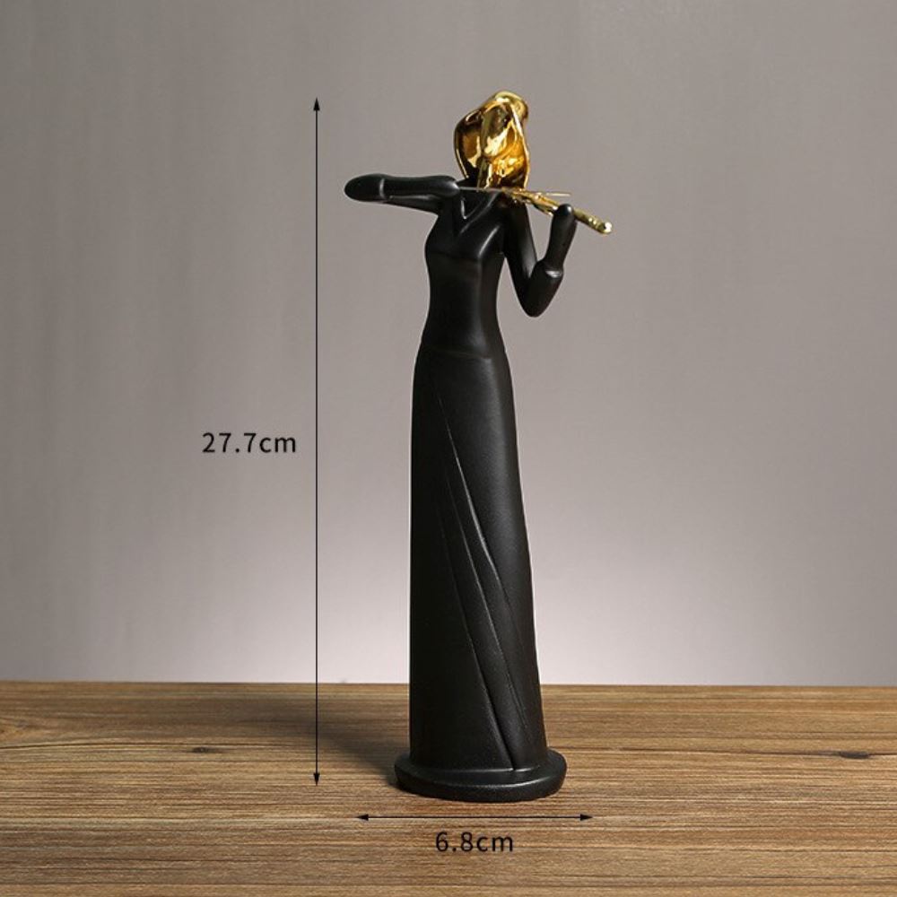 Escultura Minimalista e Moderna Cia Musical - Decors