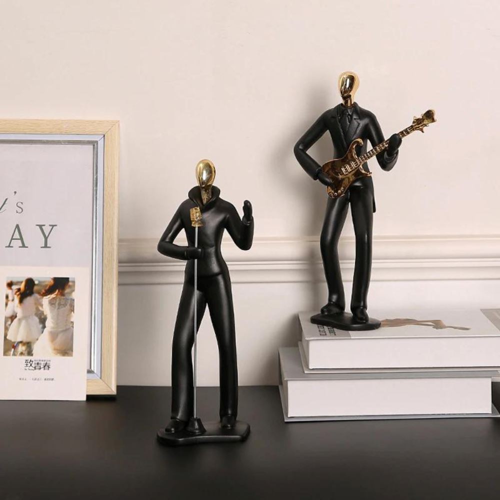 Escultura Minimalista e Moderna Cia Musical - Decors