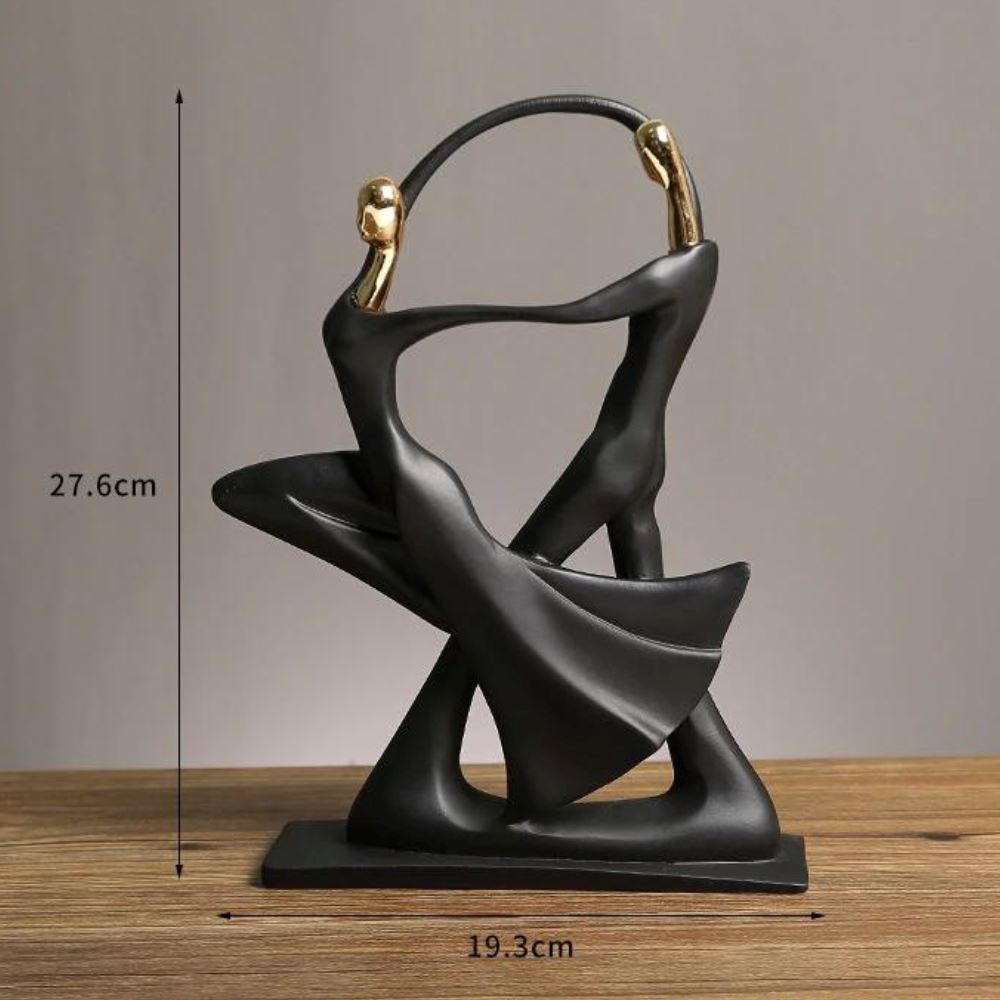 Escultura Minimalista e Moderna Cia Musical - Decors