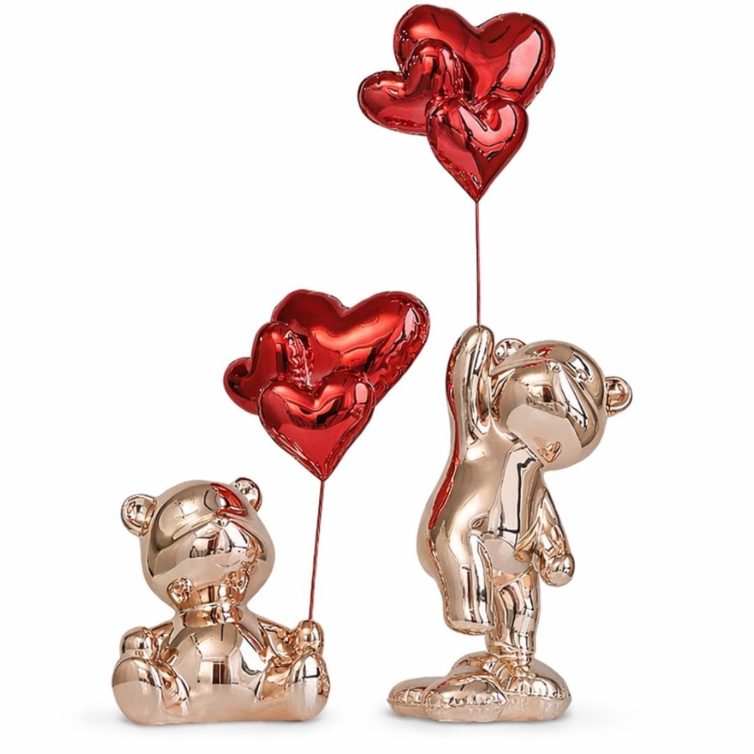 Escultura Namorados In Love - Litle Bear - Decors