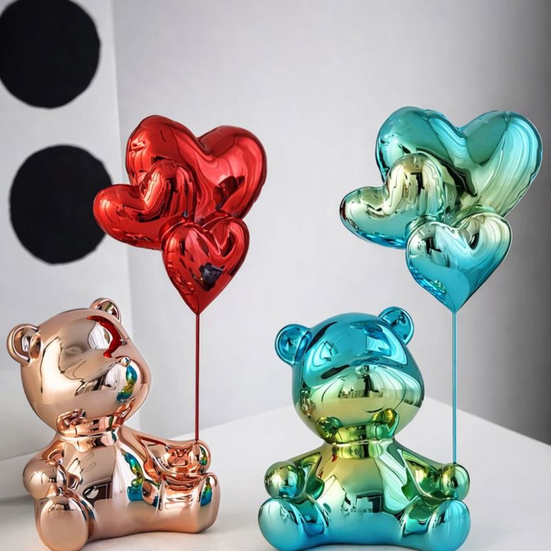 Escultura Namorados In Love - Litle Bear - Decors