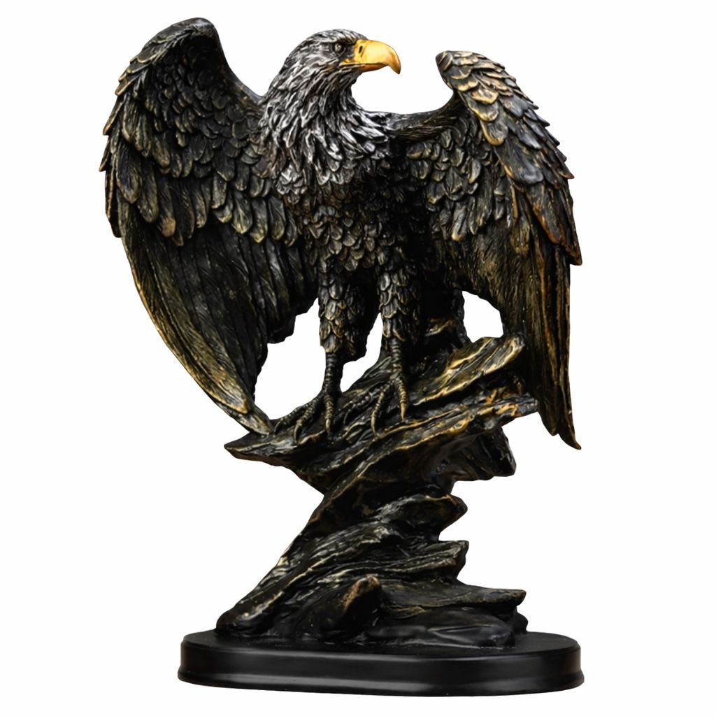 Escultura Nordica Águia 25x19cm - Decors