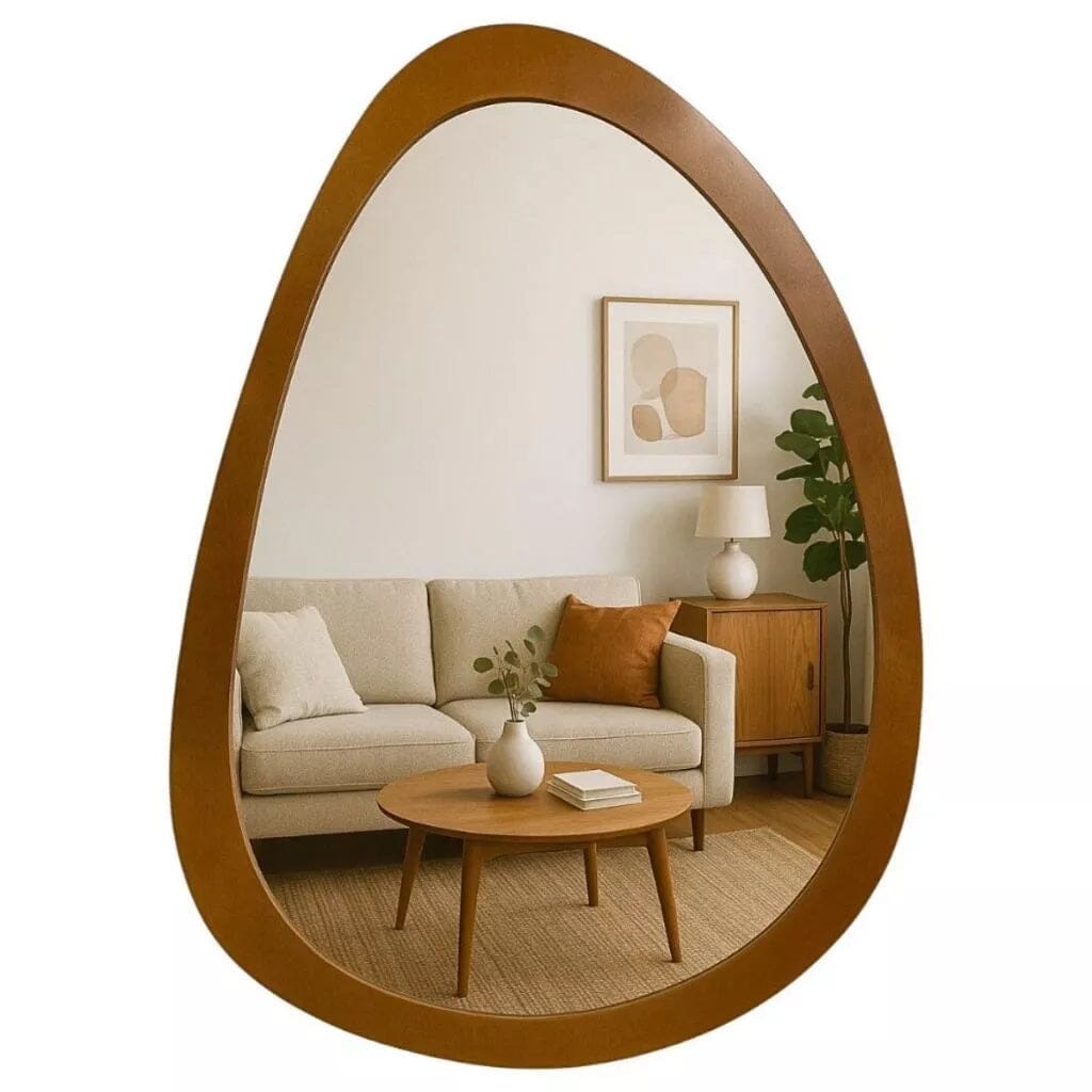 Espelho Decorativo Orgânico de Parede Rustic Charm - Decors