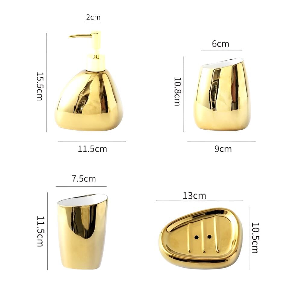 Kit de Lavabo Brilhance (04 Peças)