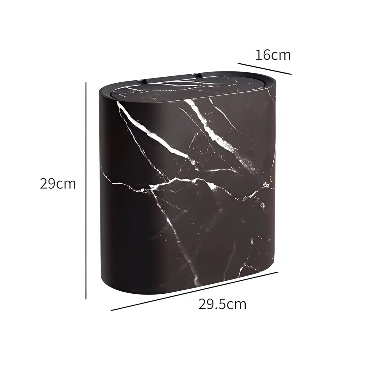 Lixeira Moderna Marble Urban