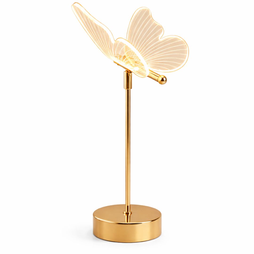 Luminária Abajur de Mesa - Butterfly 43cm