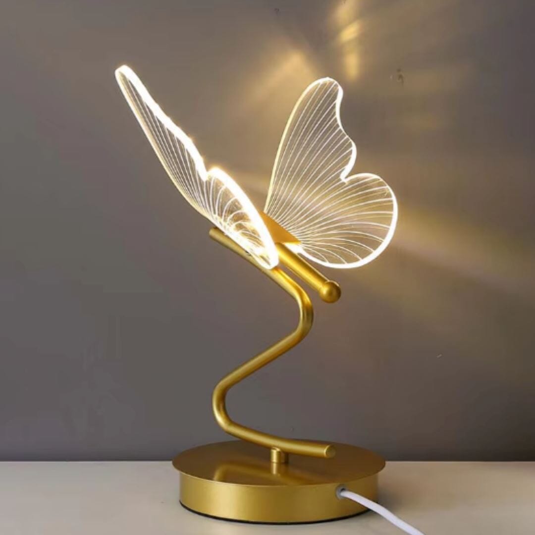 Luminária Abajur de Mesa Butterfly Fix