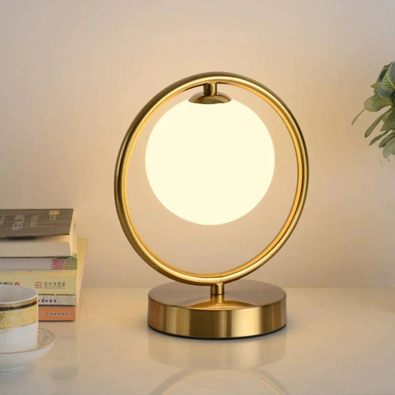 Luminária Abajur de Mesa Circular Harmony - Decors
