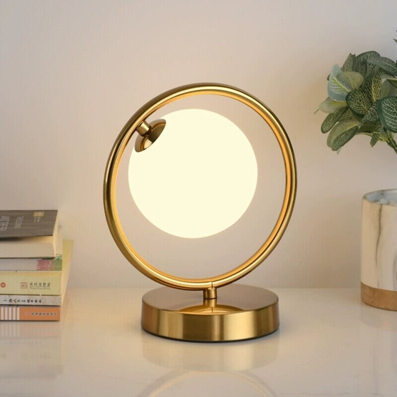 Luminária Abajur de Mesa Circular Harmony - Decors
