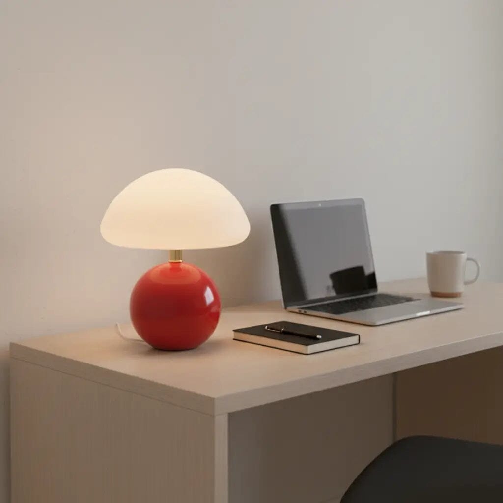 Luminária Abajur de Mesa Cogumelo - Decors