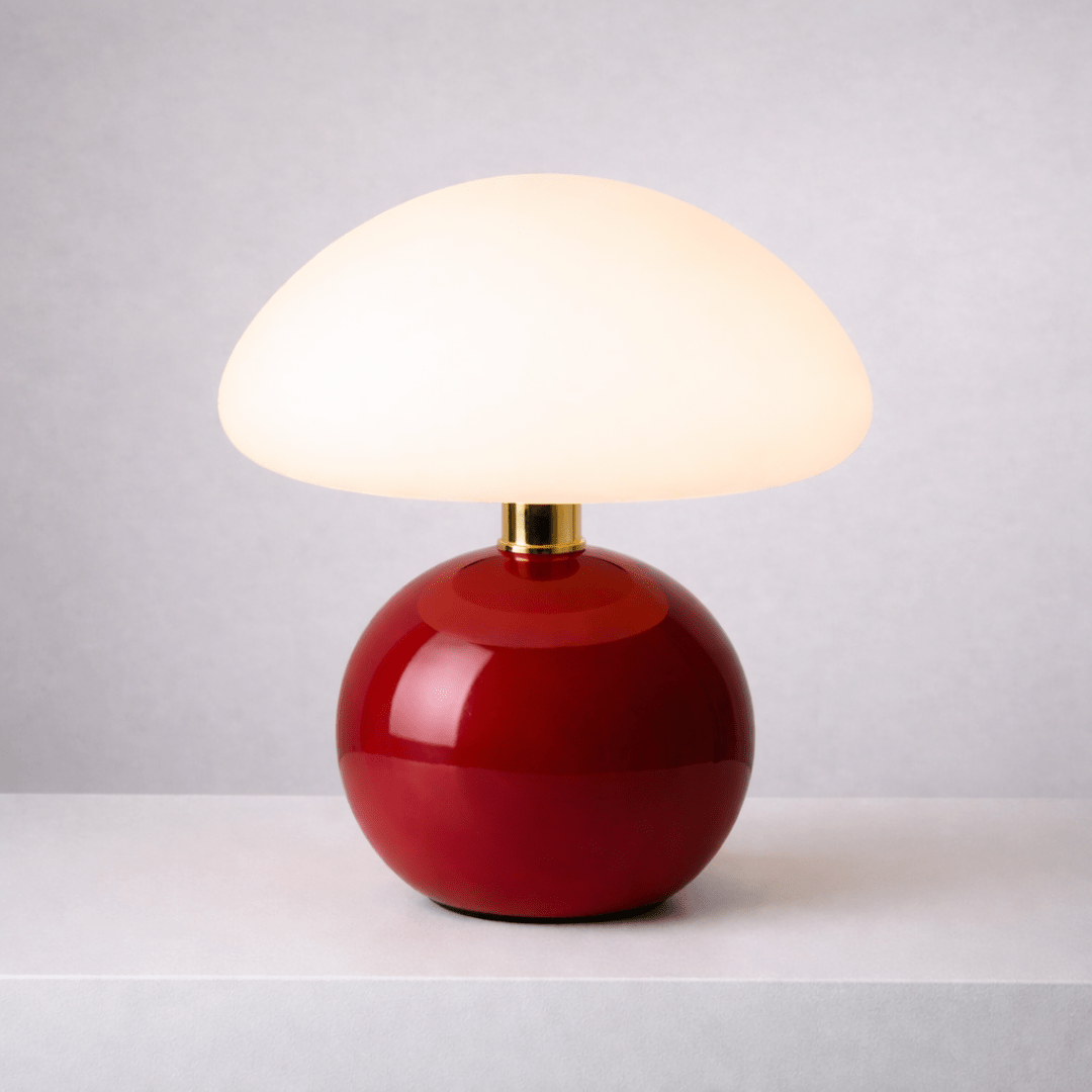 Luminária Abajur de Mesa Cogumelo - Decors