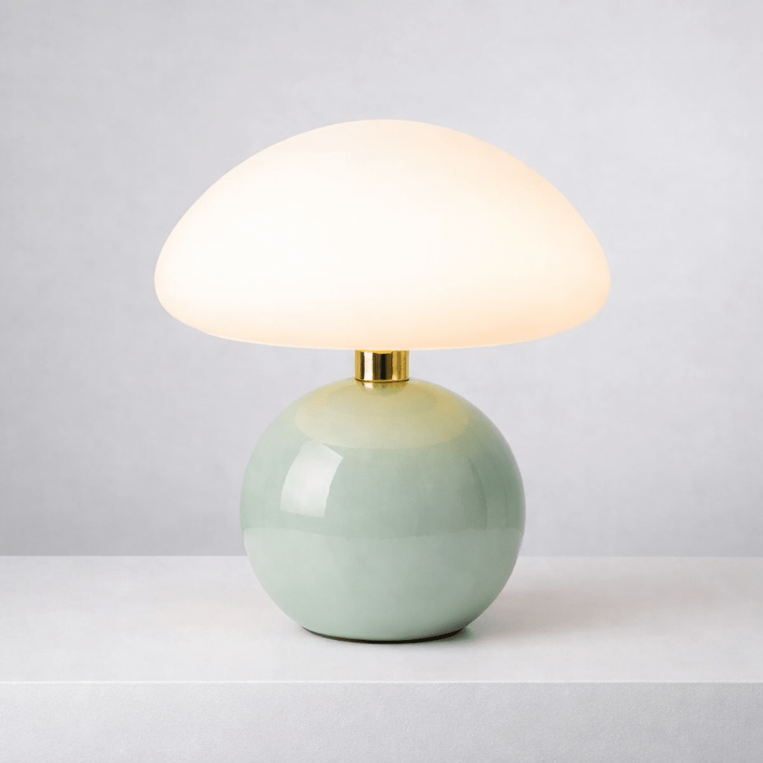 Luminária Abajur de Mesa Cogumelo - Decors