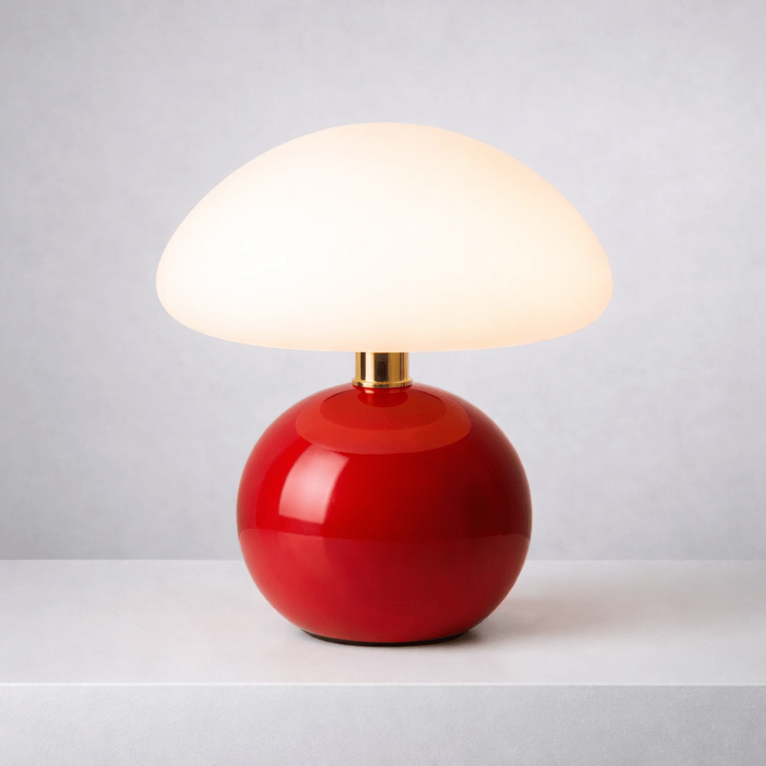 Luminária Abajur de Mesa Cogumelo - Decors